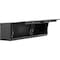 Buyers Products 18x16x90 Inch Matte Black Diamond Tread Aluminum Topsider Truck Box with Flip-Up Doors 1722365 - alternate 2